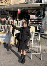コットンフリルスカート
