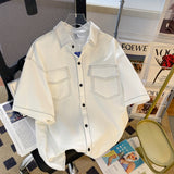 Ford Stitch Pocket Short-Sleeved Shirt (734511004216/2 colors)