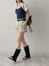 Cabra Cotton Pintuck Shorts