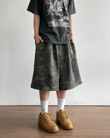 Leo Camo Bermuda Sweatpants