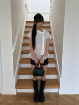 Kenby Scarf Short Sleeve Blouse