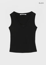 [MADE] Quroti V-Neck Sleeveless Top