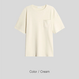 [S/S]ワッフルレギュラークロップTシャツ(5color)