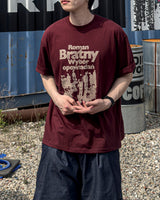 Weaver Printing Oversized Half Sleeve Tee