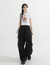 Teddy cropped T-shirt