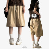 Fine Back Pocket Banding Bermuda Shorts
