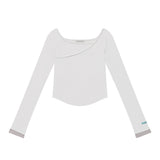 クロス長袖Tシャツ
