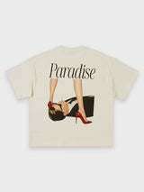 PARADISE Tシャツ - CREAM
