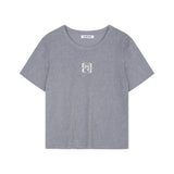 Silver Foil Tshirt Gray & Pink