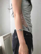 Wavy Round Bracelet