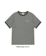 BASIC LOGO STRIPE RINGER TEE