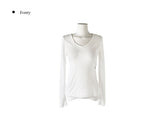 Digo See-through Side Two-Button T-Shirt
