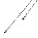 [MADE] 039 Twisted square necklace