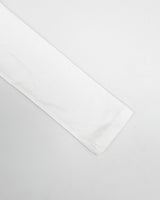 BDM Henley Neck Long Sleeve White