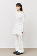 (W) Fury White Jeans