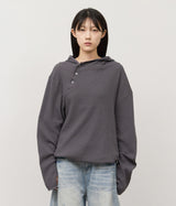 Shape Waffled Hoodie