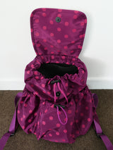 dot string pocket backpack