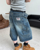 エルト パッチ カーペンター バミューダパンツ