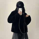 Noah Brooklyn Lettering Embroidery Fur Ball Cap 
