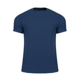 デイリープレーンマッスルフィットＴシャツネイビー