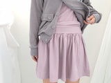 soft-touch raglan knit jacket