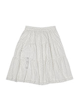 rosette pocket skirt(white)