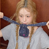 star bunny pouch navy
