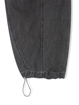 Dyeing washed panel pants