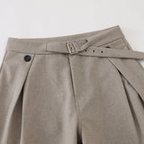 Alden Belted Wide Trousers