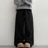 Issu napping hem string wide pants