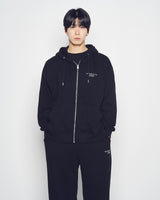 25FW BASIC LOGO NAPPING ZURRY PANTS BLACK
