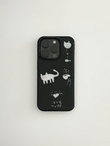love cat case (black)