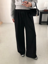 [MADE] エントールベロアワイドパンツ