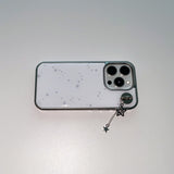 [MADE] スターリーナイトフォンケース WHITE (epoxy silver bumper)