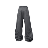 RELABEL (Split Dream) Multi-Zip Reversible Patchwork Adjustable Multi-Style Wear Cut-Out Four-Zip Patchwork Sweatpants