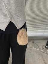 a rabbit bag_beige