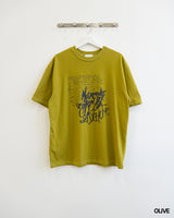 Pencil Printed Short Sleeve Tee