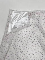 Melo Flower Chiffon Midi Skirt