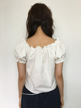 Julie Puff Blouse  (2color)