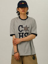LE Patch Crop STAR 1/2 T