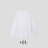 [HFORUS MADE]Forus U - ネックロングスリーブス イン ホワイト