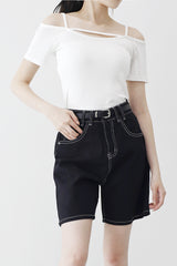 Roselle Unek Crop T-Shirt