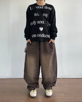 スペンドレタリングワッフルロングスリーブ