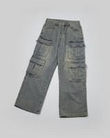 Tech Double Cargo Wide Pants