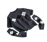 Shine Argyle Handwarmer Knit