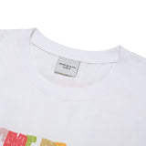 24FW クレヨンドローイングロゴショートスリーブTシャツ ホワイト