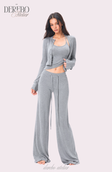 Roena pad sleeveless flare training set-up (pants regular)