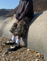 No.1219 D camo bermuda SHORTS (3color)