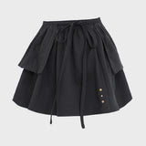 DUET SKIRT IN BLACK
