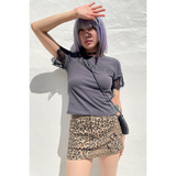 LACE SLEEVE TEE